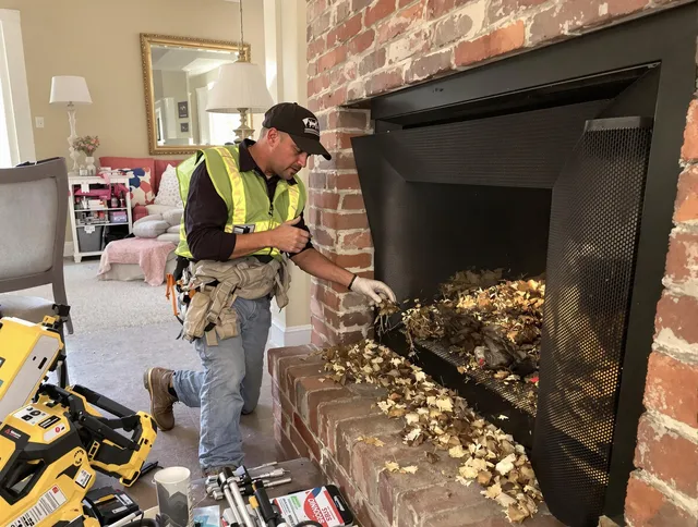 Safe screening installation by Miami Gardens Chimney Sweep in Miami Gardens, FL