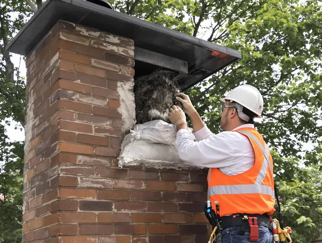 Humane removal of debris and animals by Miami Gardens Chimney Sweep in Miami Gardens, FL
