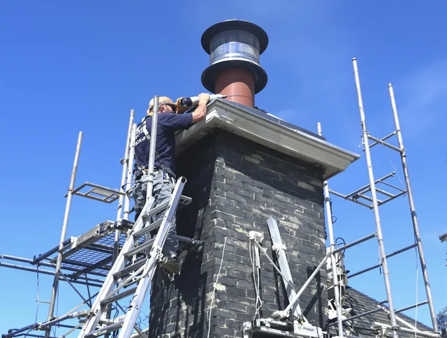 Sturdy chimney crown finished by Miami Gardens Chimney Sweep in Miami Gardens, FL