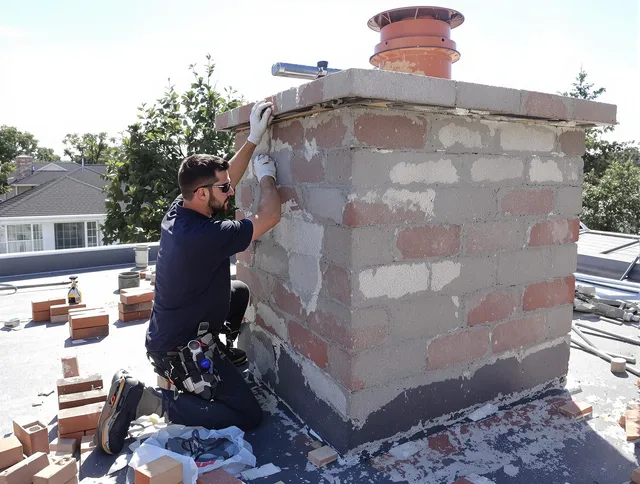 Advanced chimney repair process by Miami Gardens Chimney Sweep in Miami Gardens, FL
