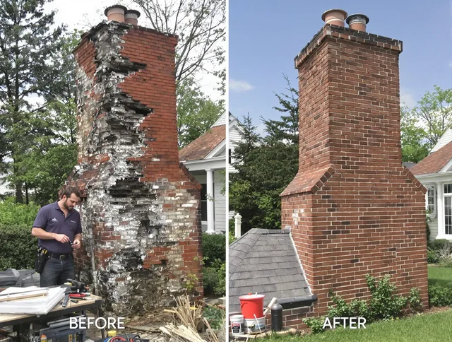 Miami Gardens Chimney Sweep performing a full chimney restoration in Miami Gardens, FL