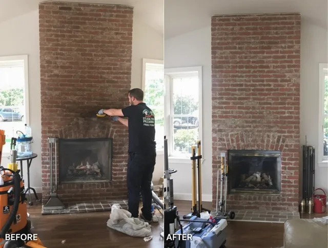 Finished chimney sweeping service by Miami Gardens Chimney Sweep in Miami Gardens, FL