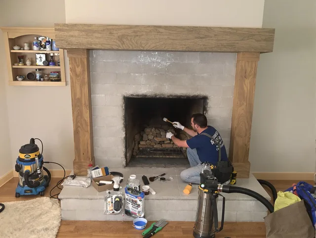 Detailed creosote removal process by Miami Gardens Chimney Sweep in Miami Gardens, FL