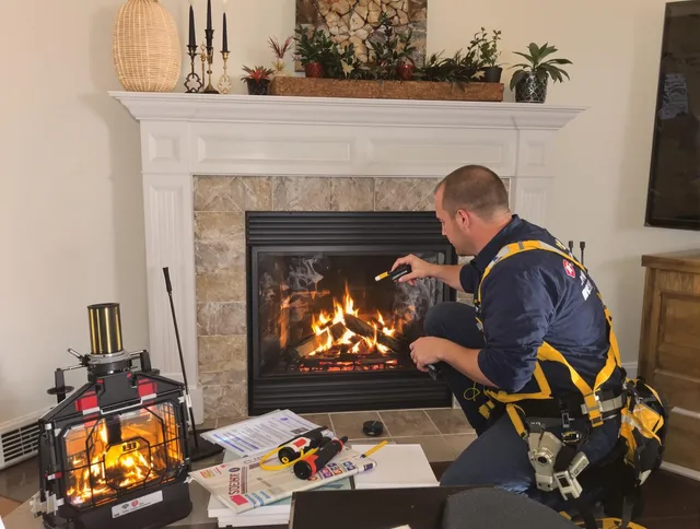 Safety-focused fireplace inspection by Miami Gardens Chimney Sweep in Miami Gardens, FL