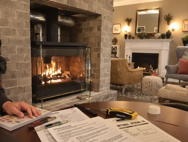 Miami Gardens Chimney Sweep verifying fireplace safety measures in Miami Gardens, FL