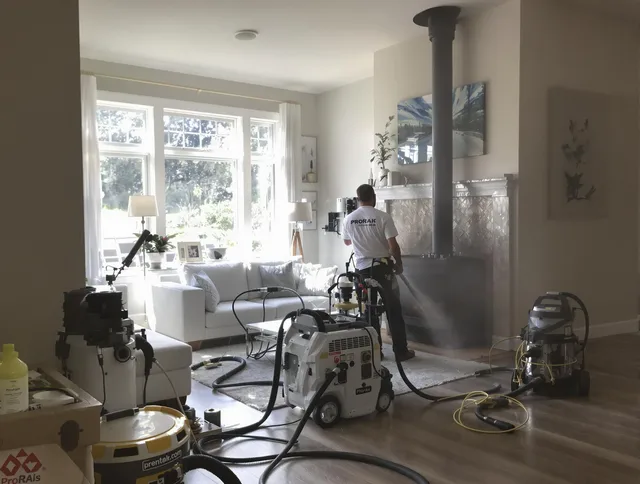 Soot removal service by Miami Gardens Chimney Sweep for a fireplace in Miami Gardens, FL